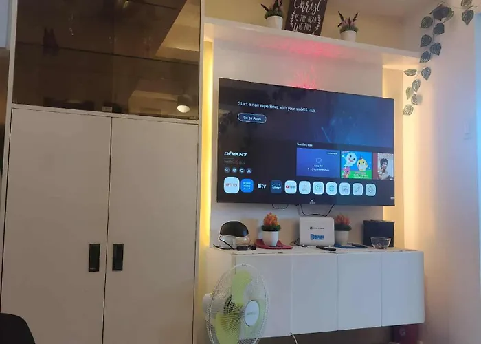 28th Floor Tower C 1-bedroom Unit With Netflix And Free Wifi